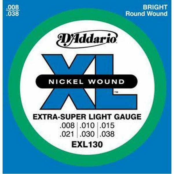 3 Pack NEW D'Addario EXL130 Electric Guitar Strings Extra-Super Light SHIPS FREE