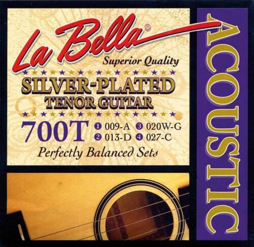 LaBella 700T Tenor Silver-Plated