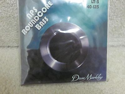 Dean Markley LT-5 NPS roundcore bass strings-new'old stock', 40-125