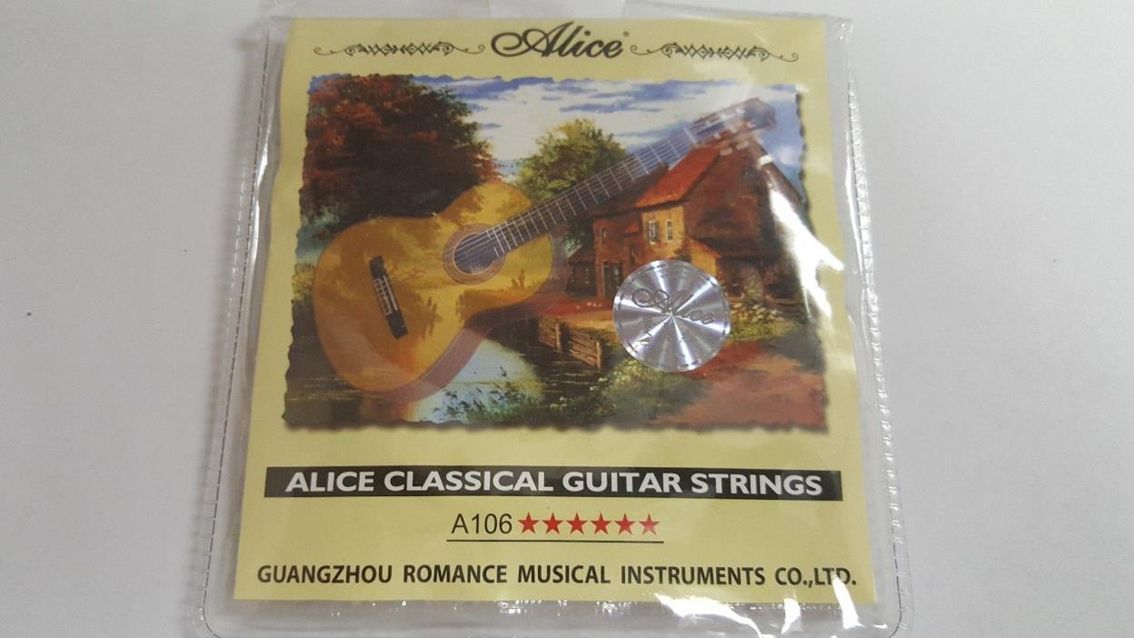 Alice Classical Nylon Guitar Strings Hard Tension A 106-H