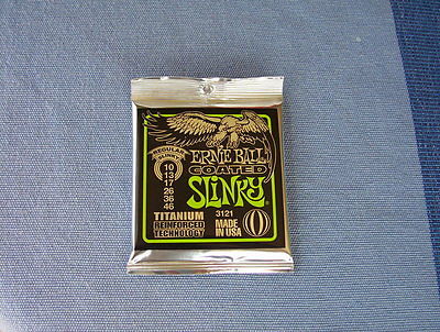 (01) set Ernie Ball TITANIUM electric guitar strings10-46 ( 3121)