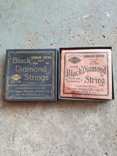 Black Diamond Strings Hawaiian Guitar Set Steel 920
