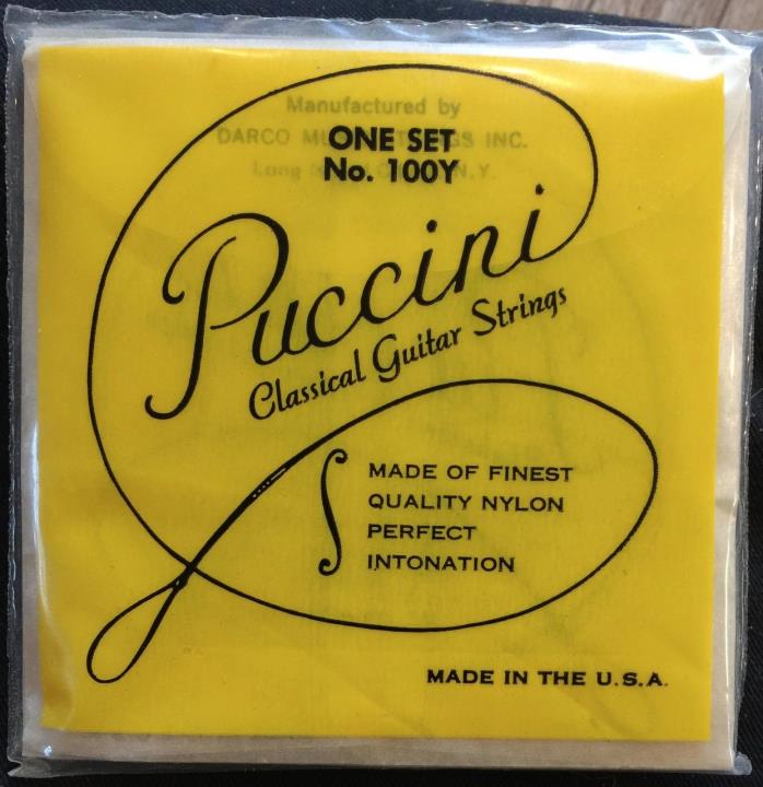 Puccini Vintage Classical (nylon) Guitar Strings - complete set
