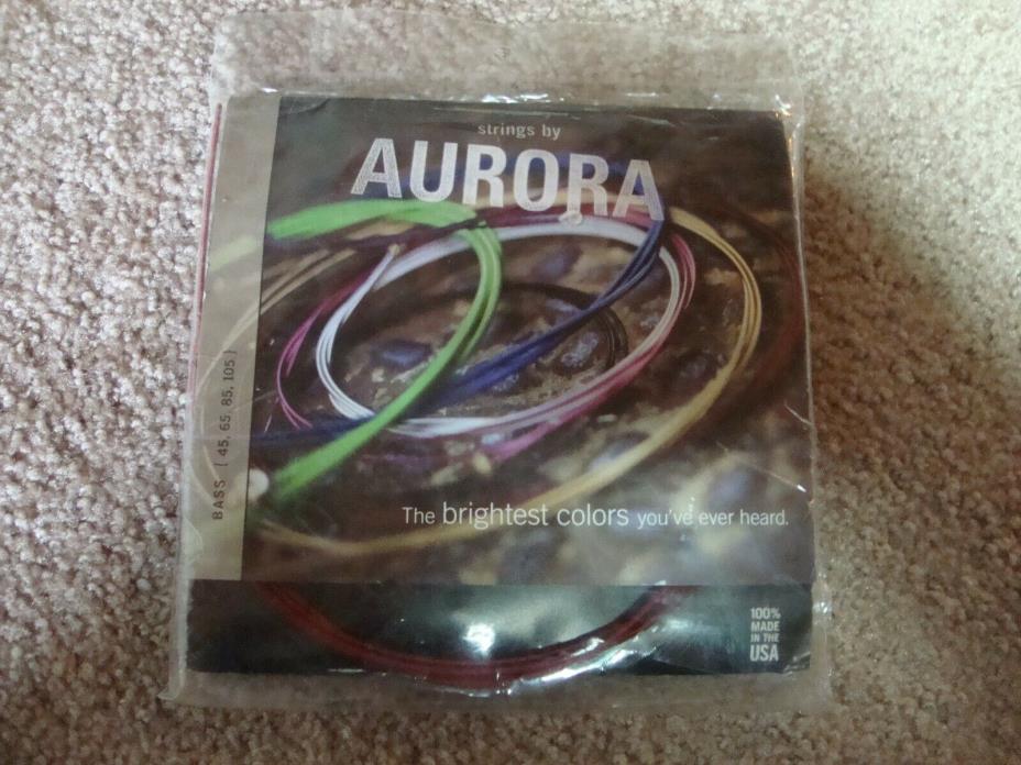 Aurora Crimson Red  bass strings. New. Free shipping. CONUS ONLY