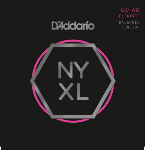 D'Addario NYXL 0940BT Strings Super Light Balanced Tension NYXL0940BT 9-40