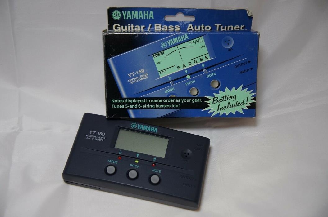 Yamaha YT-150 Guitar/Bass Auto Tuner