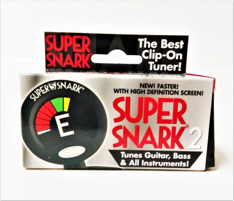 Snark SS-2 Super Snark 2 Clip-On Guitar/Bass/Instrument Tuner