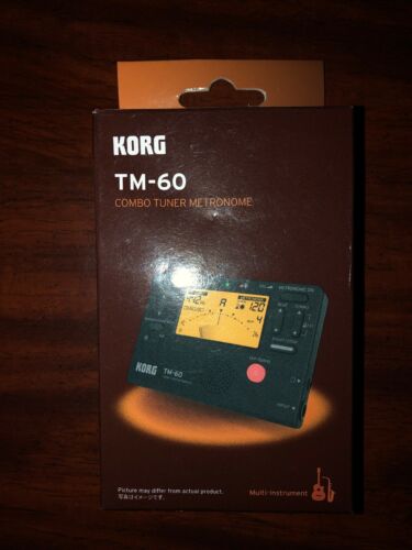 Korg TM-60 Tuner Metronome Black