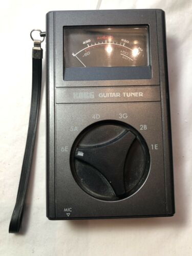 Vintage Korg GT-6 Guitar Tuner - Japan Late 1970's Early 1980's NOT TESTED