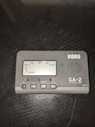 Korg GA-2 Guitar Bass Tuner Mint Condition