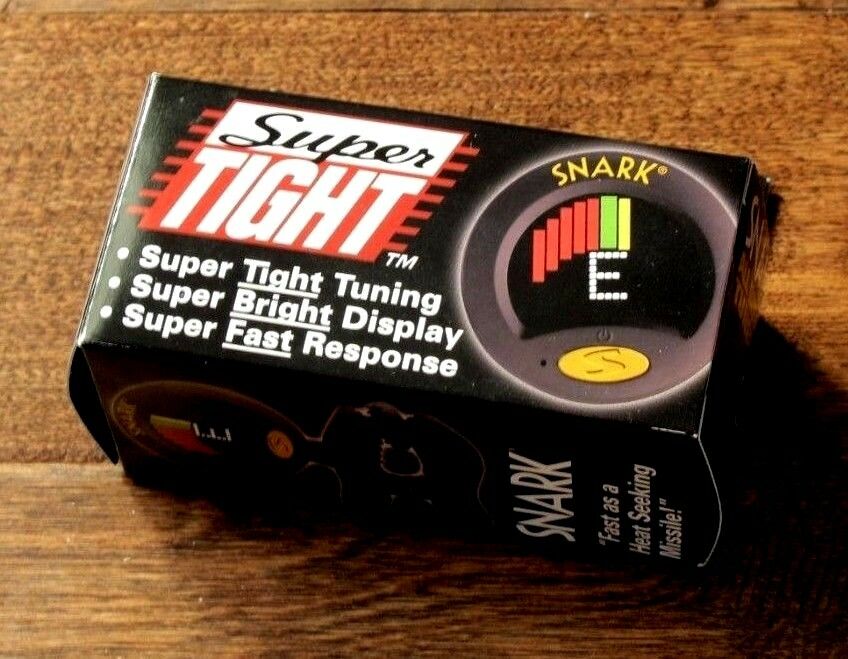 New! Snark Super Tight Guitar Tuner w Battery