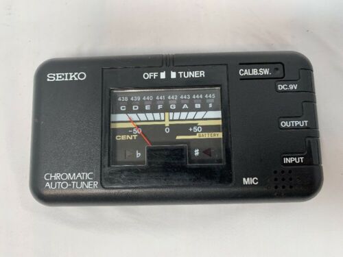 Seiko ST900 Chromatic Auto-Tuner | Tested & Working! EUC!