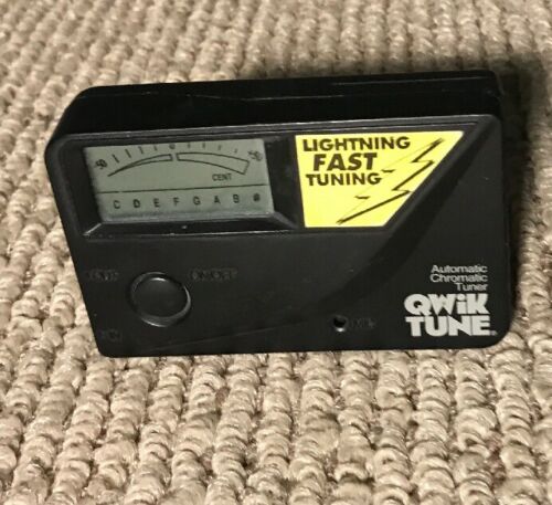 QwikTune Auto Guitar & Bass Tuner Automatic Chromatic Tuner AE2