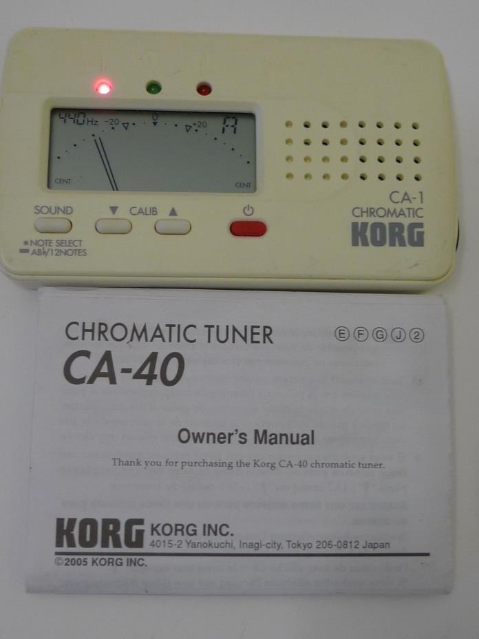 KORG Chromatic CA-1 Multi Instrument Tuner