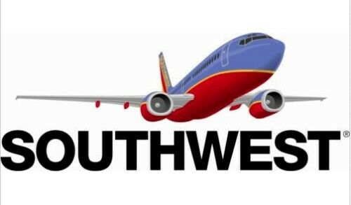 Southwest Airlines Airline LUV Travel V0UCHER Certificate Tickets Ticket