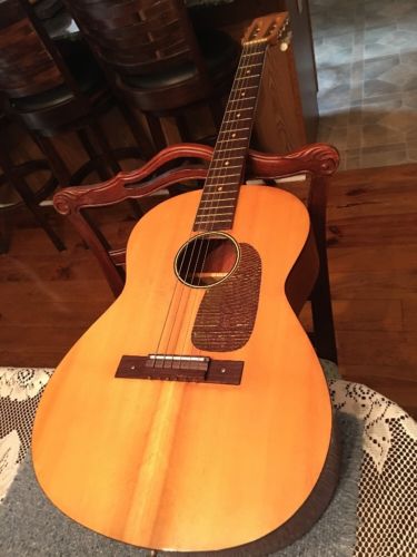 Vintage 60's Leban Acoustic Guitar Nice Original Condition Serial Number 551852