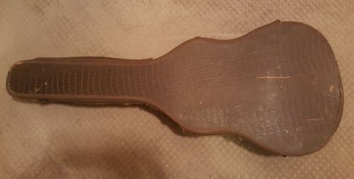 Vintage Orignal Gibson J-45 Brown Aligator Chip Board Case ShipWorldWide