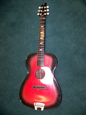 1968 Sears Classic Toy Folk Guitar Toy Vintage Guitar that is 50 years old today