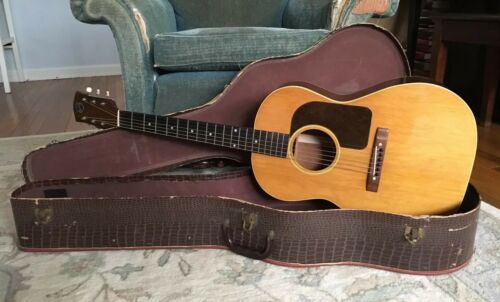 Rare: Vintage 1948 National 1160 Acoustic Guitar  Gibson LG-3 Body W/ Case Lg-2