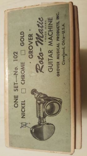 Grover Roto Matic Patent Pending102 Machine Tuning Pegs Martin or Gibson ShipWW