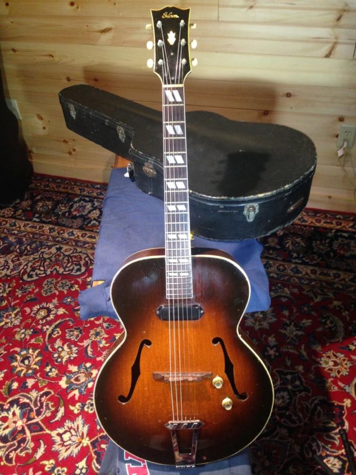 1946(?) Gibson ES-300 Electric Guitar, Killer Jazzbox, WWII Top of the Line!