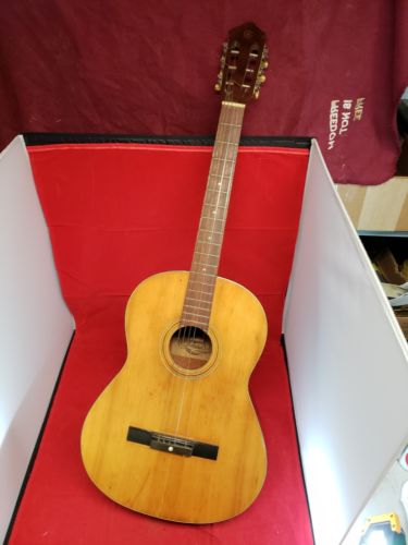 Rare 1971 Yamaha S-50A Nippon Gakki Co.  Acoustic Folk Guitar No Case