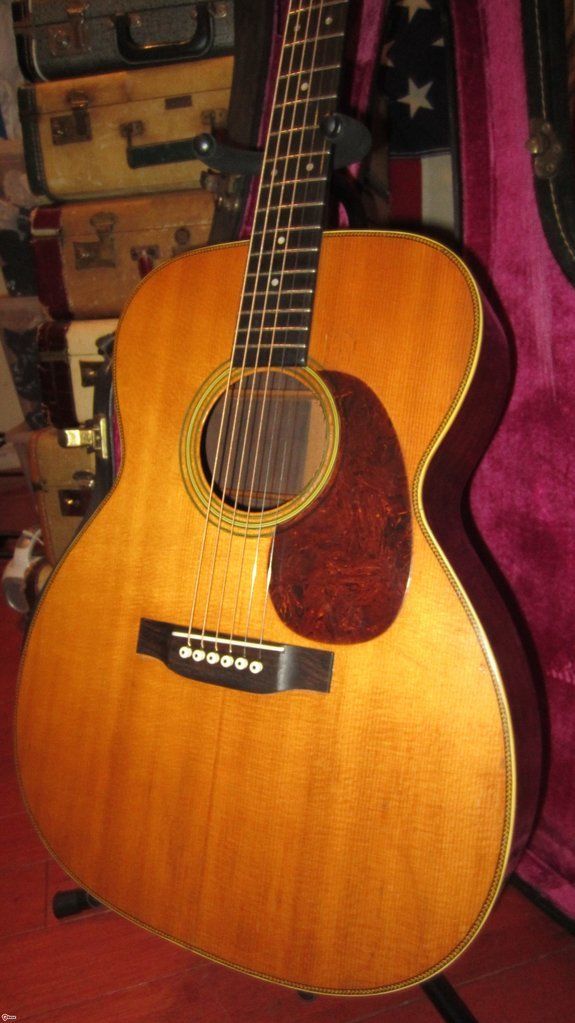 Vintage 1946 Martin 000-28 Acoustic Guitar 1 Owner w/ Original Case Herringbone!