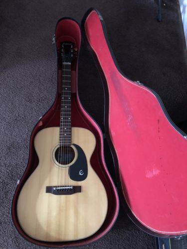 Vintage Epiphone Ft 130 Caballero RARE hard case