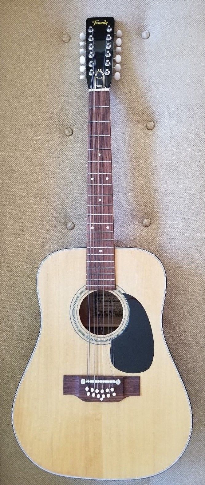 RARE Vintage 1970s Terada Guitar W712 12 String(Martin D28 12 String Copy)JAPAN