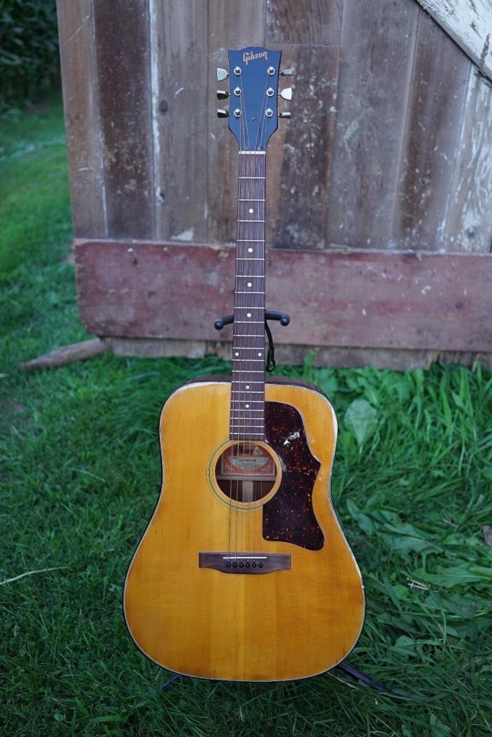 1969 Gibson J-50 Natural Acoustic Guitar
