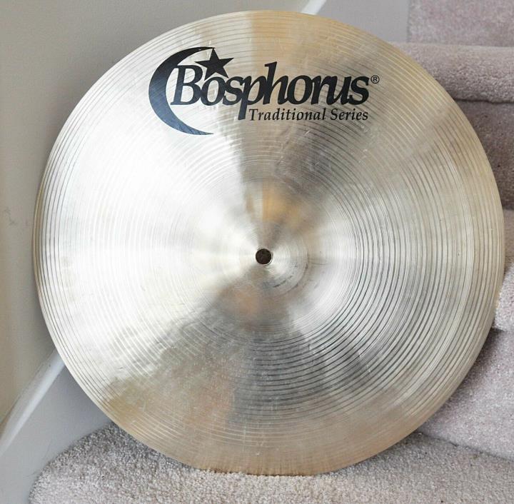 Beautiful!  Bosphorus 16 Traditional Cymbal - tested as hi hat not crash