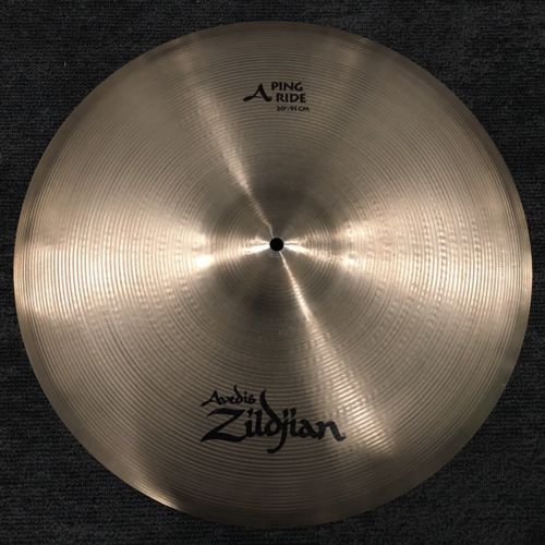 Zildjian 20” A Ping Ride Cymbal - natural finish