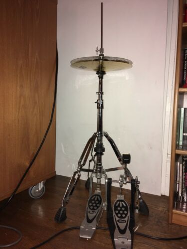 Pearl H800W Hi-Hat Stand, P-120P Bass Pedal and Meinl HCS 13” Hi-Hats