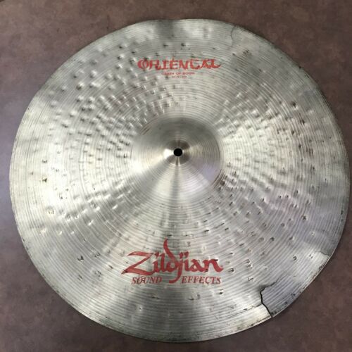 Zildjian Oriental Sound Effects Crash Of Doom 20” Cymbal Cracked