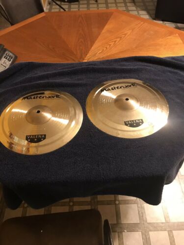 Masterwork Cymbals Valena Series 13-inch Thin Hi-Hat  Cymbals Pair