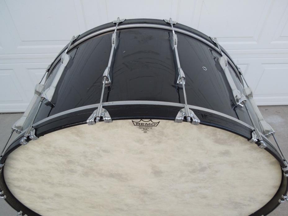 CONCERT BASS DRUM 18X40 HUGE YAMAHA DRUM 16-LUGS WITH LUDWIG CONCERT STAND WOW!!