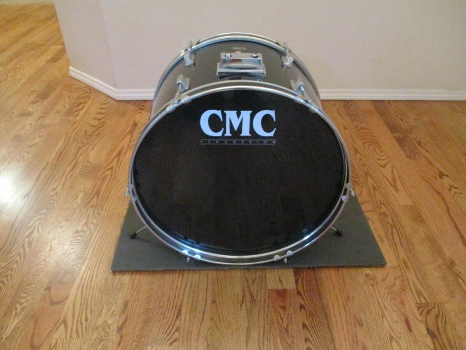 CMC Percussion 22 X 16 Bass Drum, Gloss Black, Low Price - Very Clean!