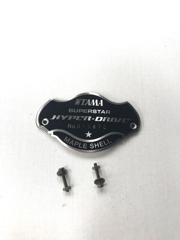 Tama Percussion Star Classic Birch Babinga Drum Badge OEM Replacement Parts