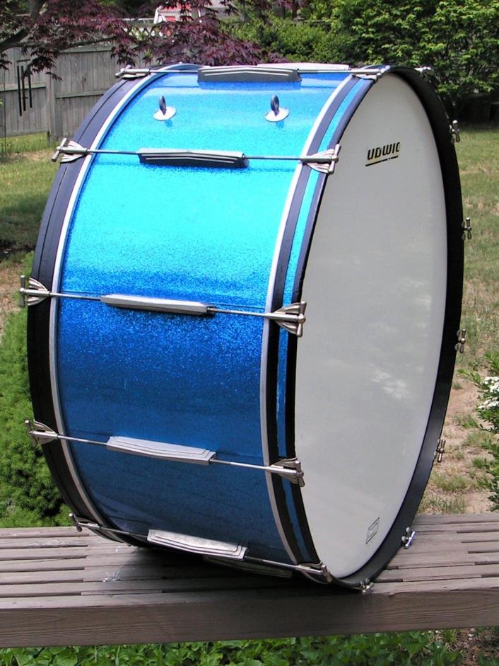 Ludwig Concert/Symphonic 36 x 16 Bass Drum *Beautiful Blue Sparkle*