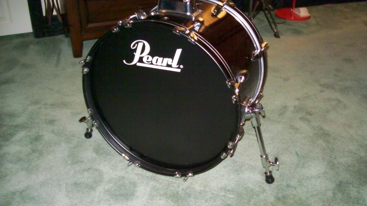 Pearl Roadshow Bass Drum, wine red