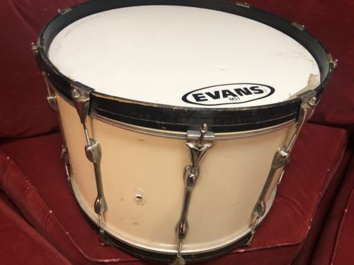 Yamaha 22x17 Marching Band Bass Drum White Wrap