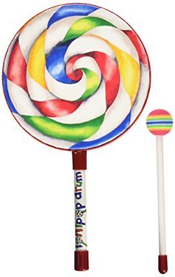 Remo ET-7108-00 Kids Percussion Lollipop Drum, 8