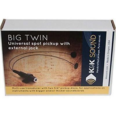 Pickups & Pickup Covers Big Twin External Guitar/Instrument Pickup/Jack