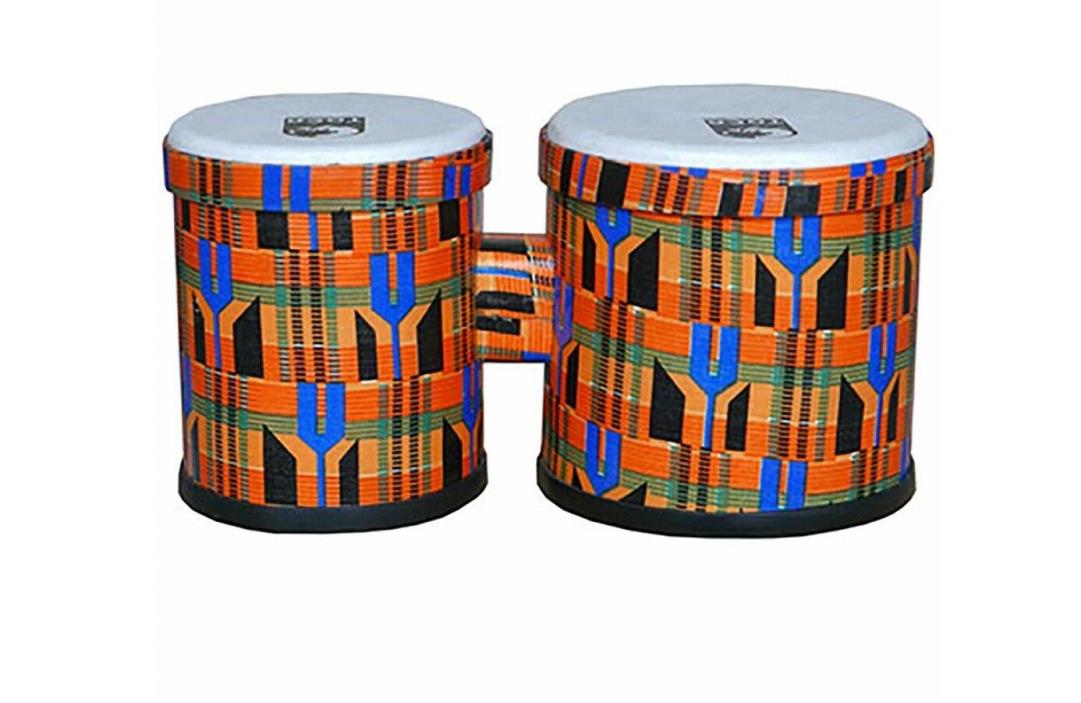 TOCA TF2B-K Freestyle Bongos , Kente with FREE Shipping