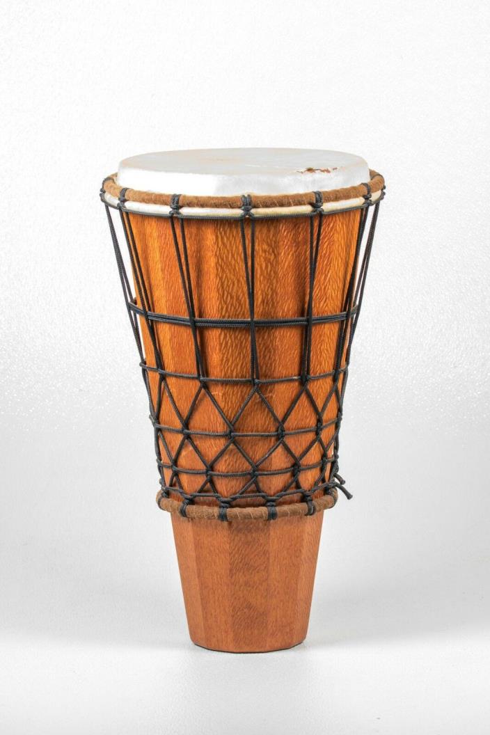 Handmade Rhythm Ashiko lacewood hand drum. NEEDS NEW SKIN