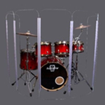 DS5 Drum Shield/Drum Screen/Drum Shield Panels with Full Legth Plastic Hinges