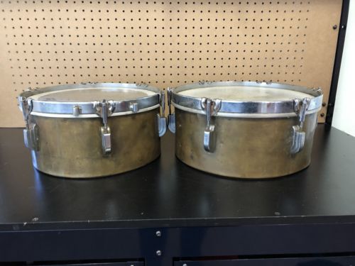 Vintage Leedy Timbales - 13