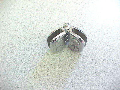 Metal Hinge for Drum Shields chrome