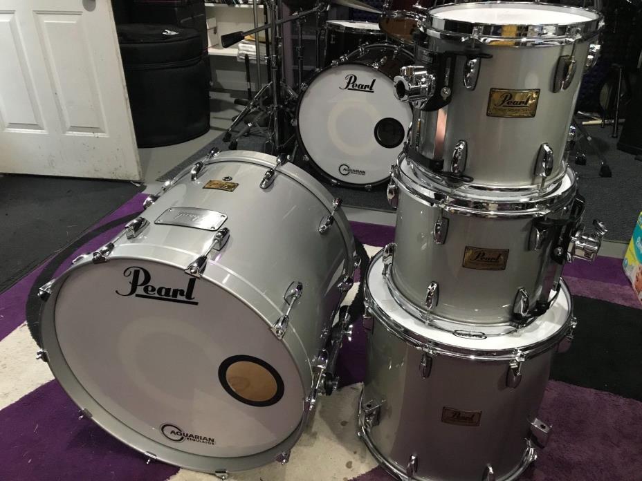Pearl Prestige Session Select Drums - NEW Drum Seeker bags for the 3 toms incl.