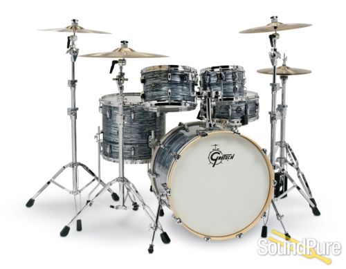 Gretsch 5pc Renown Drum Set Silver Oyster Pearl RN2-E825